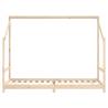 Kids Bed Frame 80x200 cm | Solid Pine Wood | Hipomarket