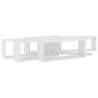 Wall Cube Shelf Set - 6 Pcs White | Stylish Storage Solution