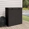 Durable Outdoor Garbage Bin - Black 78x41x86 cm | HipoMarket