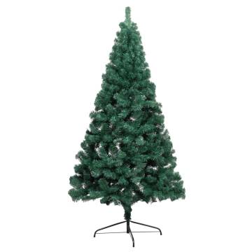 Artificial Half Pre-lit Christmas Tree with Ball Set - 150 cm