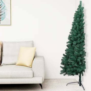 Artificial Half Pre-lit Christmas Tree with Ball Set - 150 cm