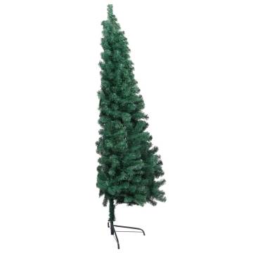 Artificial Half Pre-lit Christmas Tree with Ball Set - 150 cm