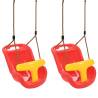 Baby Swings 2 pcs with Safety Belt - Red | HipoMarket