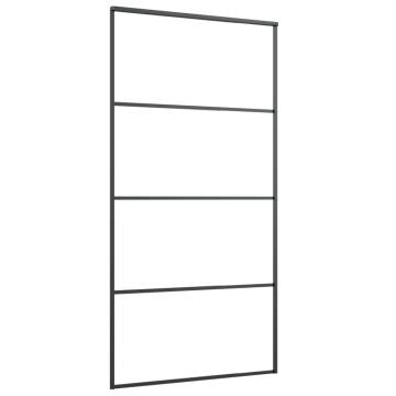 Sliding Door with Hardware Set 102.5x205 cm - ESG Glass & Aluminium