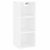 Stylish Highboard White 34.5x34x180 cm | Hipomarket UK