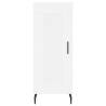 Stylish Highboard White 34.5x34x180 cm | Hipomarket UK