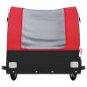 Bike Trailer Black and Red - 45 kg Iron | Hipo Market