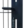 2D Fence Gate (Single) Anthracite Grey - 106 x 190 cm