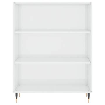 Elegant Highboard High Gloss White - Stylish Storage Solution