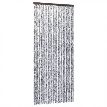 Fly Curtain Brown & Beige 100x200 cm Chenille - Insect Control