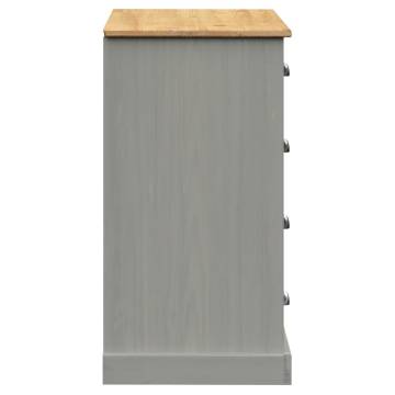 VIGO Grey Sideboard with Drawers - Stylish Storage Solution