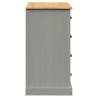 VIGO Grey Sideboard with Drawers - Stylish Storage Solution