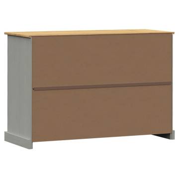 VIGO Grey Sideboard with Drawers - Stylish Storage Solution