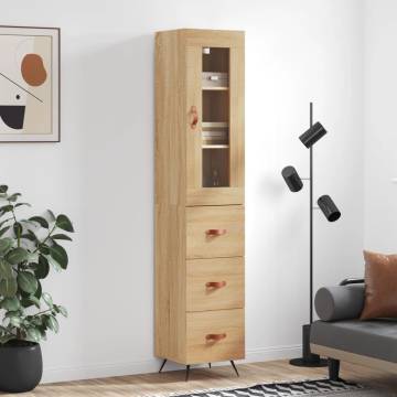 Highboard Sonoma Oak - Elegant Storage Solution | HIPO Market