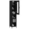 Elegant Highboard Black - Stylish Storage Solution | HipoMarket