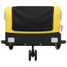 Bike Trailer Black and Yellow - 30 kg Iron Cargo Carrier