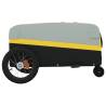 Bike Trailer Black and Yellow - 30 kg Iron Cargo Carrier