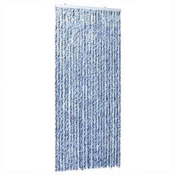 Fly Curtain Blue & White 100x200 cm – Insect Protection