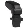 Car Armrest Black - Stylish & Adjustable Storage Solution