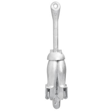 Folding Anchor Silver 2.5 kg - Durable & Portable for Watercraft