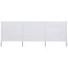 3-panel Wind Screen Fabric 400x160 cm Sand White Colour sand white Size 400 x 160 cm Quantity in Package 1 