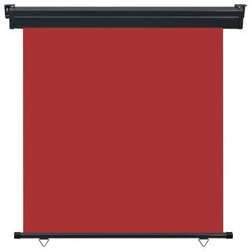 Stylish Balcony Side Awning 160x250 cm in Red - HipoMarket