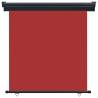 Stylish Balcony Side Awning 160x250 cm in Red - HipoMarket