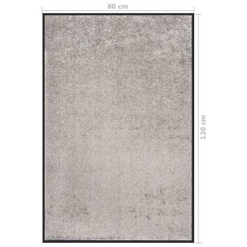 Premium Grey Doormat 80x120 cm - Durable & Stylish