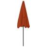 Beach Umbrella Terracotta 200x125 cm - UV Protection