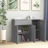 Sideboard Grey Sonoma - 88x30x70 cm Engineered Wood | Hipo Market