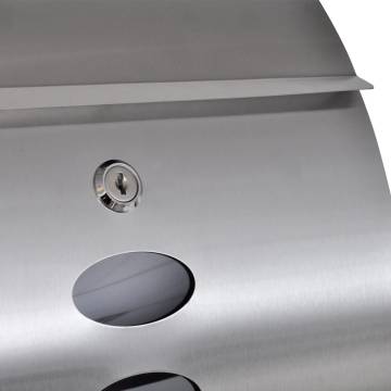 Stainless Steel Mailbox - Modern & Durable Design