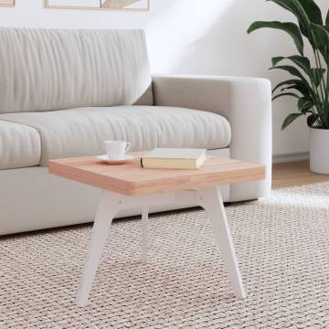 Square Solid Wood Beech Table Top - 50x50x4 cm | HipoMarket