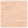 Square Solid Wood Beech Table Top - 50x50x4 cm | HipoMarket