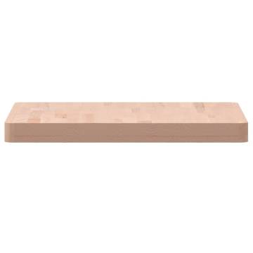 Square Solid Wood Beech Table Top - 50x50x4 cm | HipoMarket