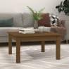 Coffee Table Honey Brown 55x55x30 cm Solid Wood Pine Colour honey brown Size 55 x 55 x 30 cm Quantity in Package 1 