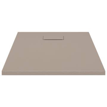 Shower Base Tray SMC Brown 90x70 cm - Modern & Durable