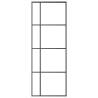 Sliding Door ESG Glass & Aluminium 76x205 cm - Black - Hipomarket