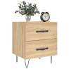 Stylish Sonoma Oak Bedside Cabinets - 2 pcs Set