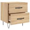 Stylish Sonoma Oak Bedside Cabinets - 2 pcs Set