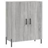 Highboard Grey Sonoma 69.5x34x180 cm - Stylish Storage Solution