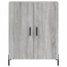 Highboard Grey Sonoma 69.5x34x180 cm - Stylish Storage Solution