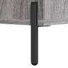 Highboard Grey Sonoma 69.5x34x180 cm - Stylish Storage Solution