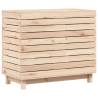 Solid Wood Pine Laundry Basket - 88.5x44x76 cm