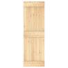 NARVIK 70x210 cm Solid Pine Wood Door - Stylish & Secure