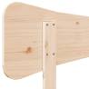 Stylish 140 cm Solid Wood Pine Headboard for Your Bedroom