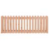 Garden Raised Bed with Fence - Solid Douglas Wood 200x50x70 cm