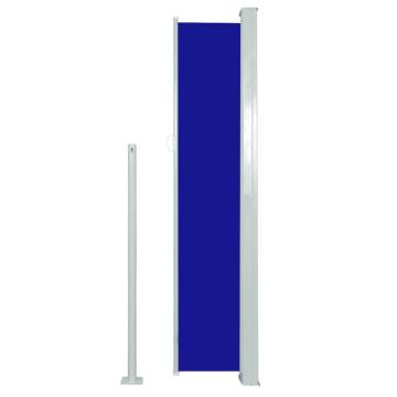 Retractable Side Awning 160x500 cm Blue | Hipomarket