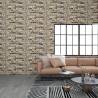 3D Multicolour Brick Design Wall Panels - EPS (11 pcs)