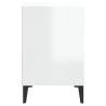 High Gloss White TV Cabinet - Modern Design & Ample Storage