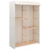 3-Tier Clothes Wardrobe 110x40x170 cm Colour white Quantity in Package 1 Amount 